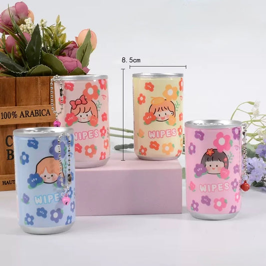 Lingettes nettoyantes, désinfectantes - Canette Design - 30 lingettes intégrées