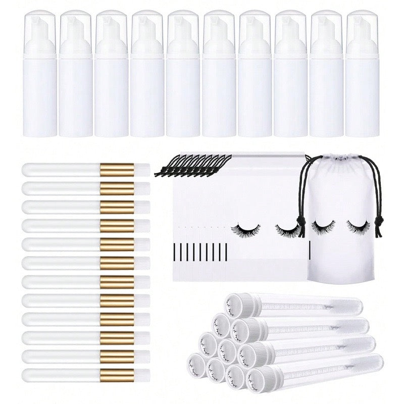 Kit complet professionnel nettoyage pour cils