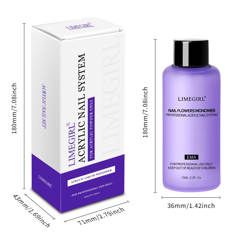 Liquide acrylique professionnel EMA 75ml