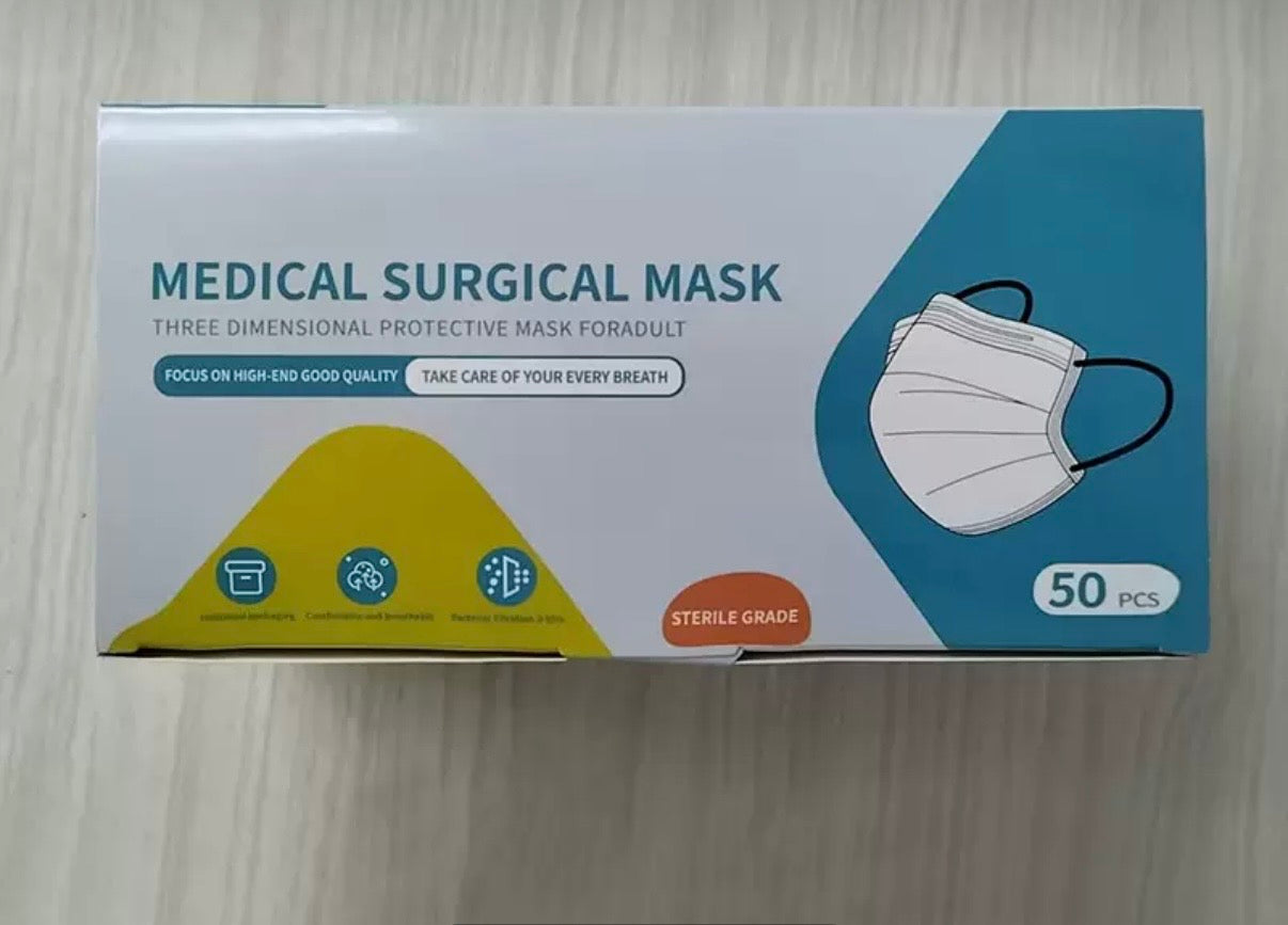 Masques professionnels boîtes 50 pièces
