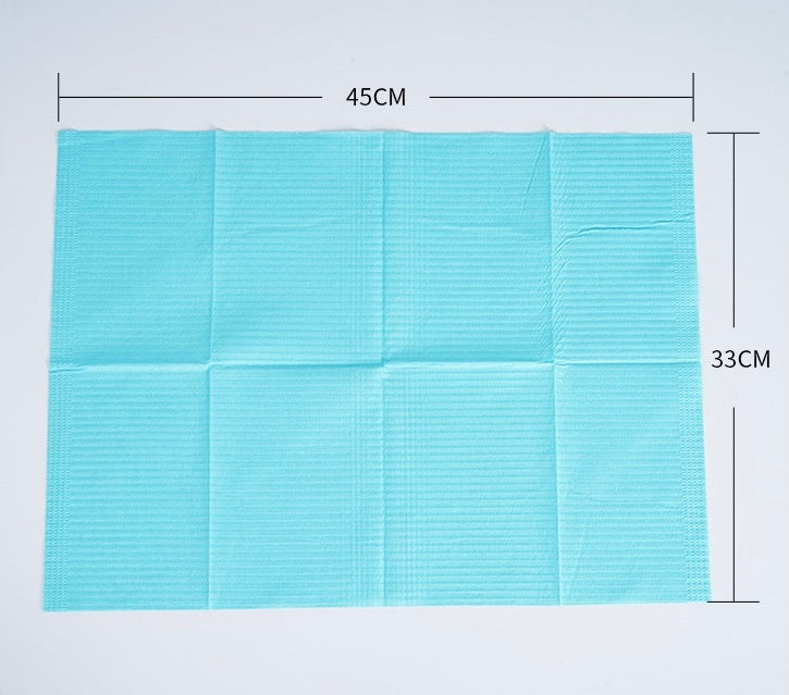 Serviettes de protection jetables coloré imperméable - 125 pièces