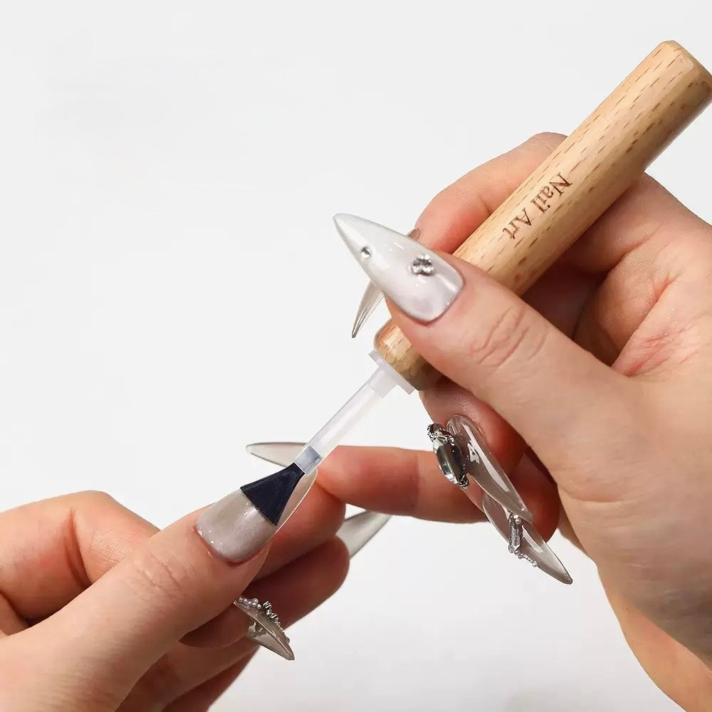 Pinceaux pour ongles - 50 pièces têtes remplaçables