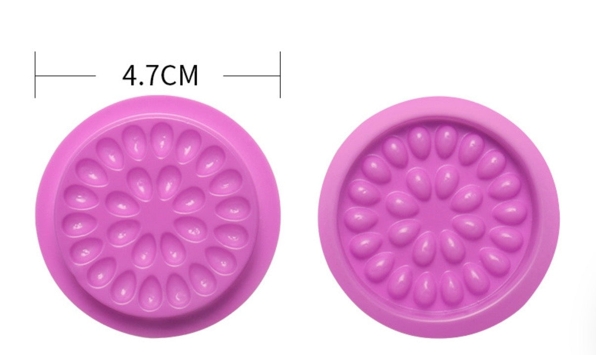 Disques support pour colle extension de cils