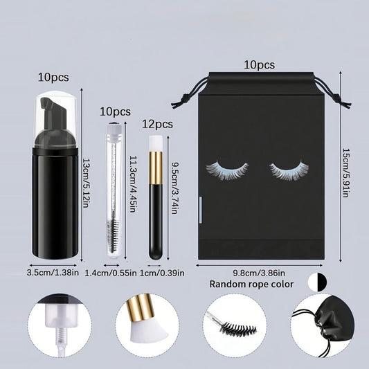 Kit complet professionnel nettoyage pour cils