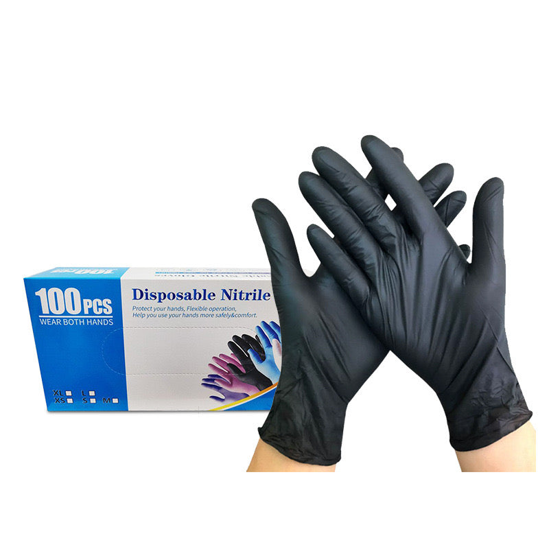 Gants en nitrile jetables - 100 pièces