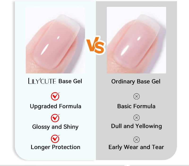 Base gel semi-permanent UV/LED LILYCUTE 8ml