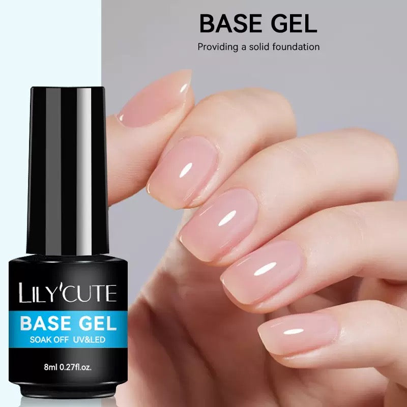 Base gel semi-permanent UV/LED LILYCUTE 8ml