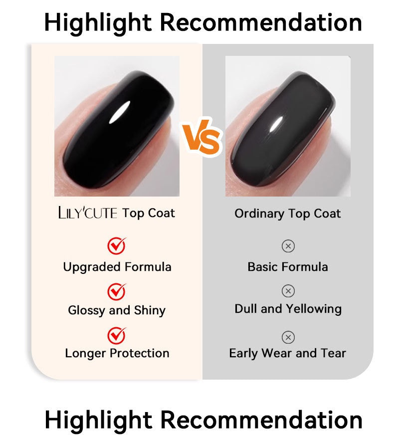 Top coat UV/LED LILYCUTE 8ml