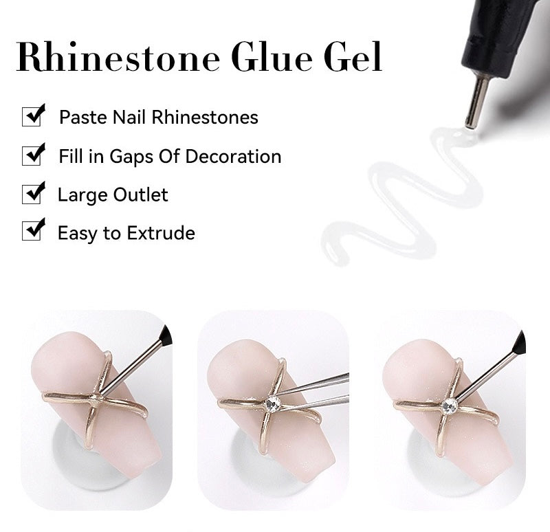 Gel colle à strass - Rhinestone Glue Gel (10ml)
