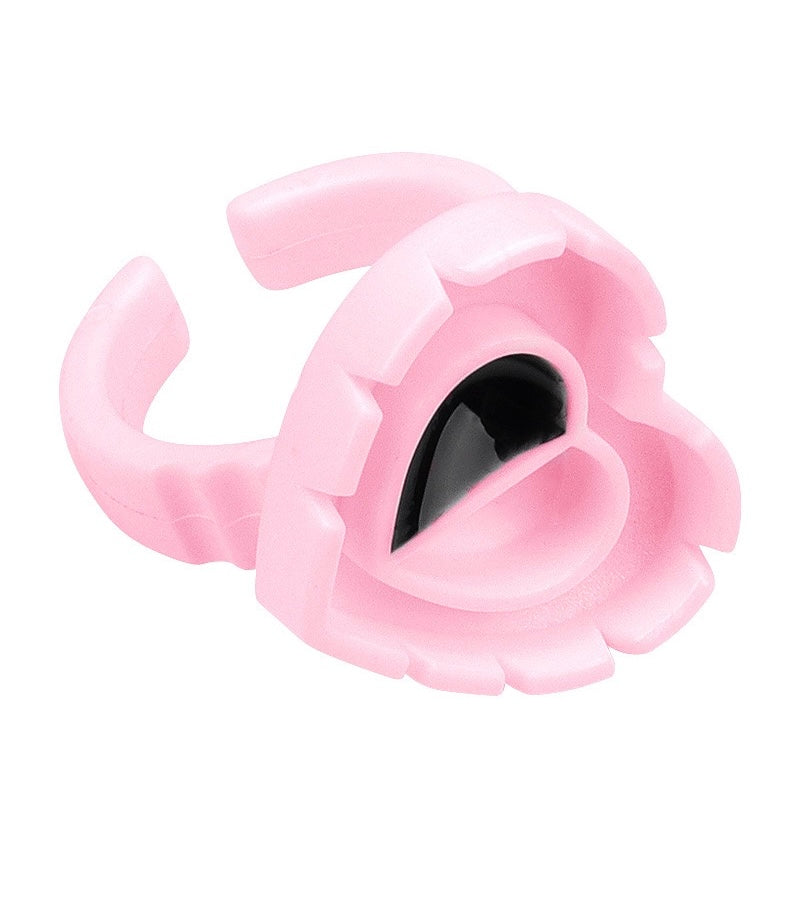 Bague porte-colle pour extensions de cils - Forme cœur