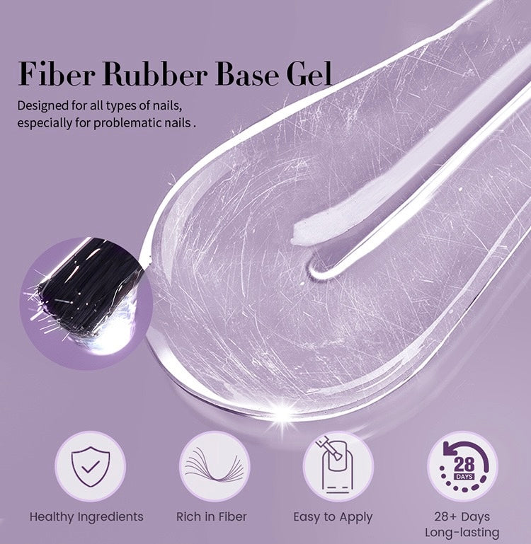 Base gel de gainage - Rubber base renforçante aux fibres