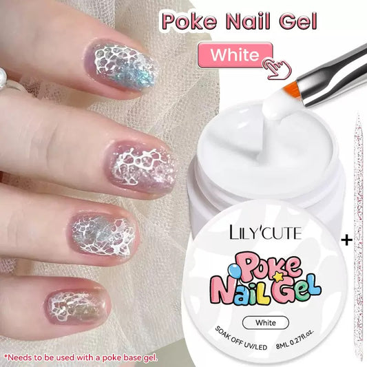 Gel pour Nail Art - Poke Nail Gel système complet