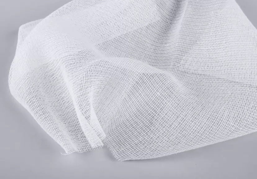 Compresses de gaz visage jetables - Sachets 50 pièces
