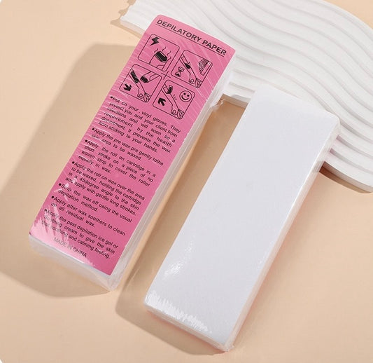 Bande de cire d’épilation découper - Sachets 100 pièces