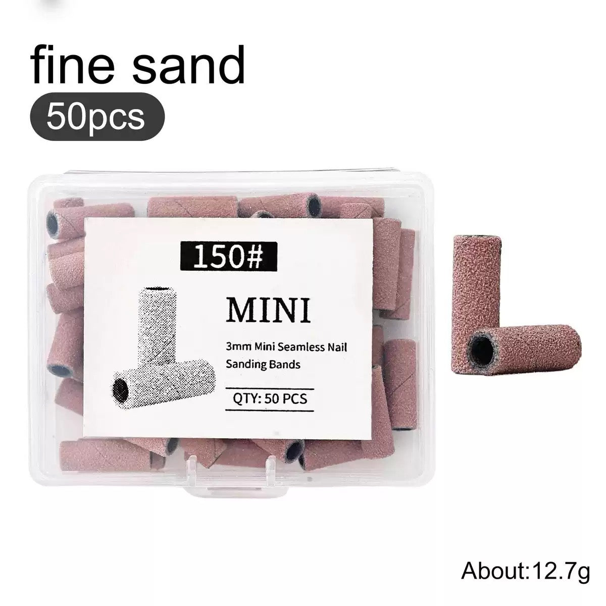 Embouts Emeri pour ongles - 50 pièces