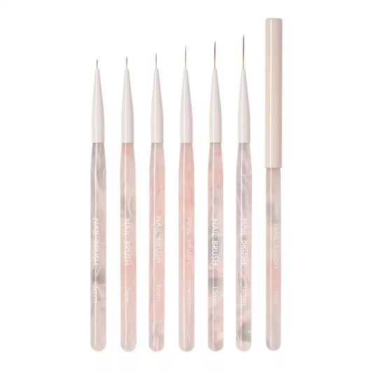 Pinceaux liner-ultra fin pour nail art - 5/7/9/12/18mm