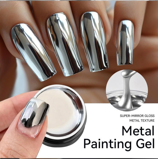 Gel painting métal effet miroir finition Chrome