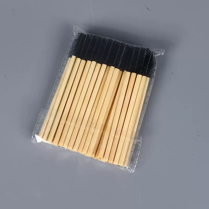 Brosses pour cils et sourcils jetables 50 pièces